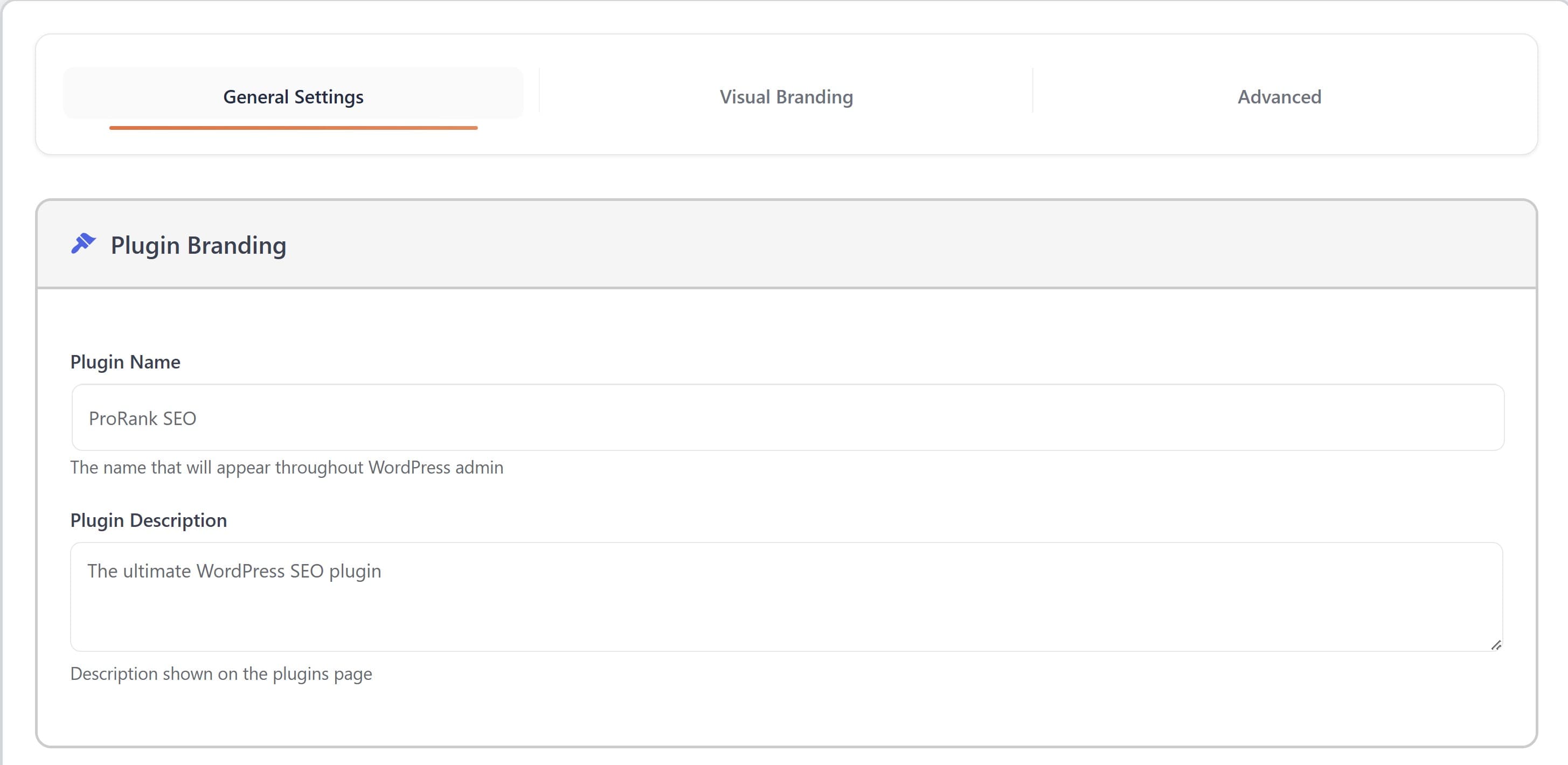 ProRank SEO White Label Interface