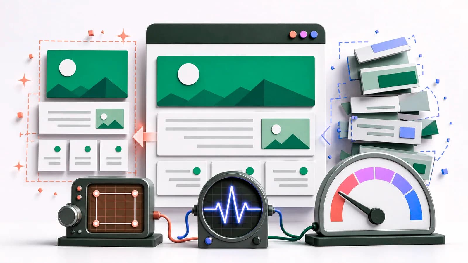 Keyword positions tracked over time across locations