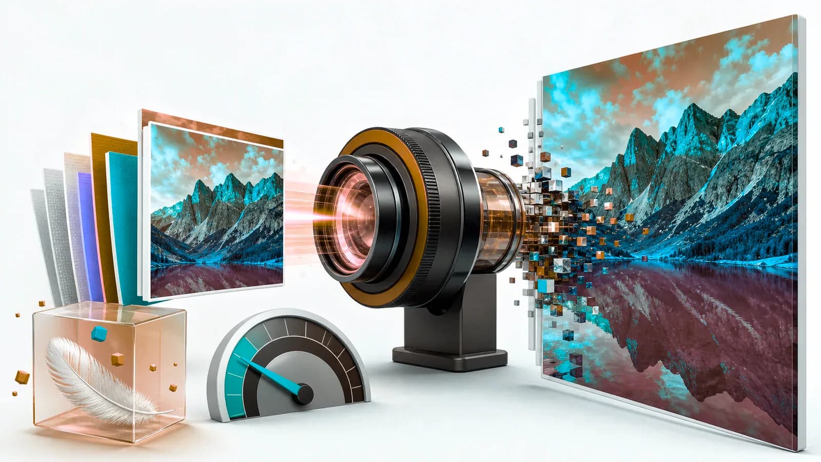 Image optimization plugins compressing and converting a media library