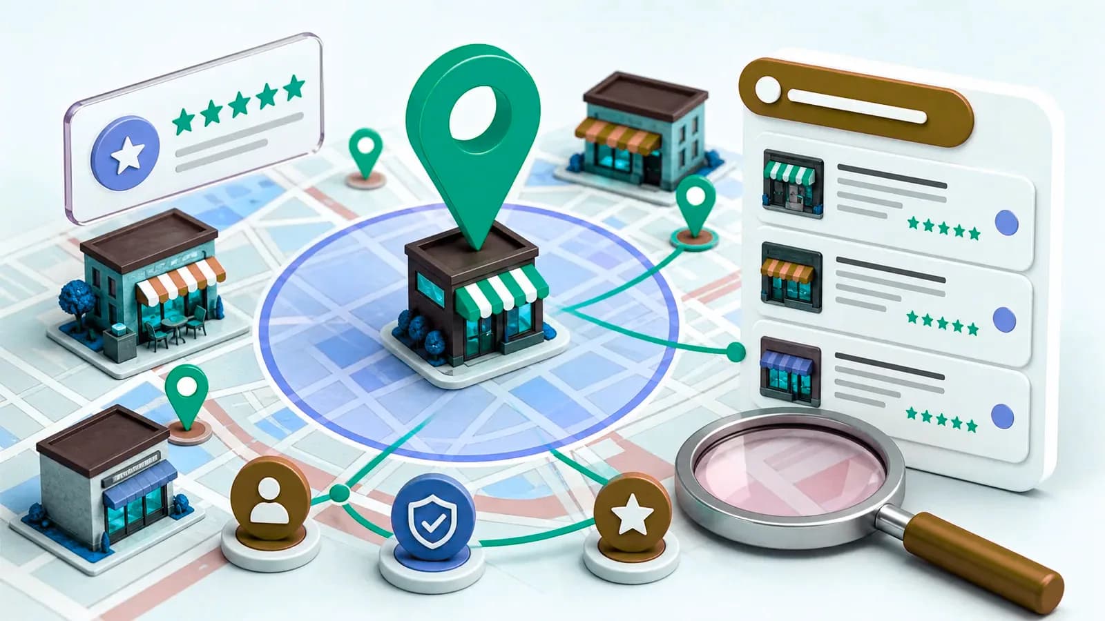 A small business owner choosing a compact set of SEO tools